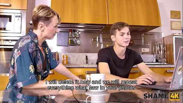 SHAME4K. Boy wants to fuck her neighbor and he finds a way to do it