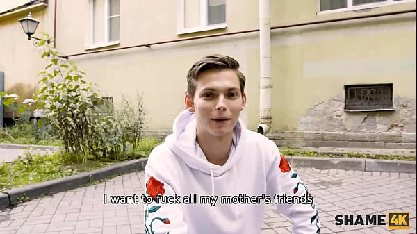 SHAME4K. Sex with mature woman is the best examination for her friends stepson