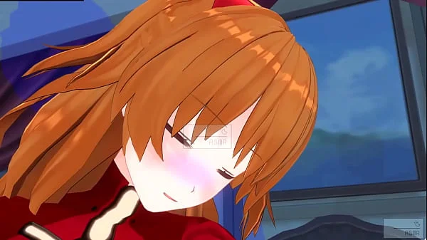 無修正ツンデレ・アスカ　エヴァ　初体験　ASMR