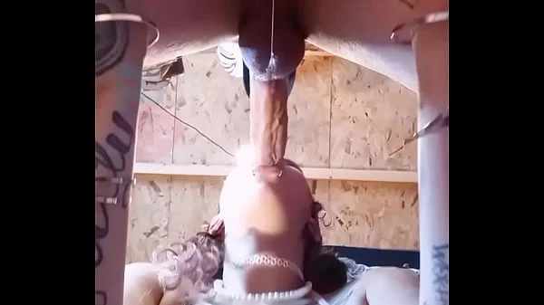 Balls deep throat FUCKING