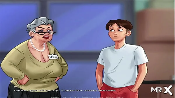 SummertimeSaga - Having fun with an old lady in the back room E3 #72