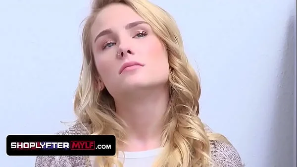 Blonde Milf Lisey Sweet Gets Suspended For Shoplifting And Punished By The Security Guard