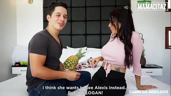 MAMACITAZ - (Mila Garcia, Logan Salamanca) Petite Big Tits Latina Colombiana First Casting Movie