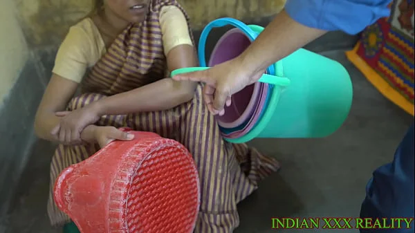 Poor beggar Indian woman fuck With Clear Hindi voice