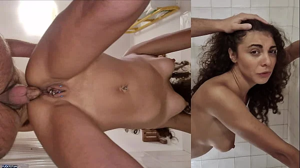 Extreme Anal Squirting Orgasm and Extreme Piss in Ass (he pisses twice inside her asshole!)