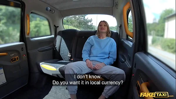 Fake Taxi Jobless babe has her sweet pink pussy fucked hard and fast