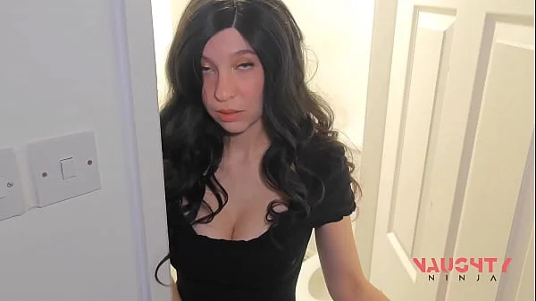 Caught my Friend's Step-Mom naked in the Bathroom