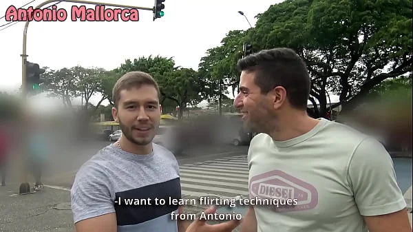Showing How To Pick Up Hot Girls In Public To My Colombian Friend - Brian Evansx & Silvana Lee