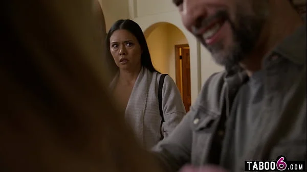 Swapped family teen Coco Lovelock fucked by husband in front of wife