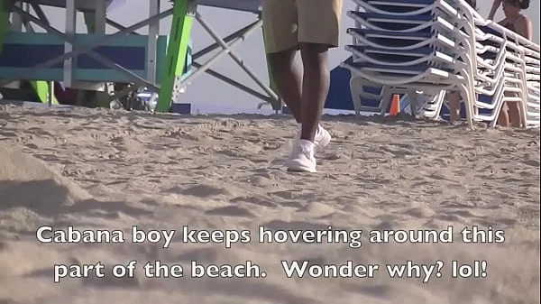 Exhibitionist Wife 464 Helena Price - Voyeur beach teasing and public pussy flash!