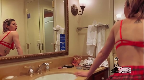 Quaranteen Quarantined teen Miss Jackie fucks her stepdads big ass love doll